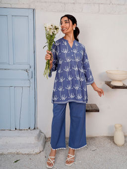 Kamodinee - Soft Luxe Blue Co-Ord Set