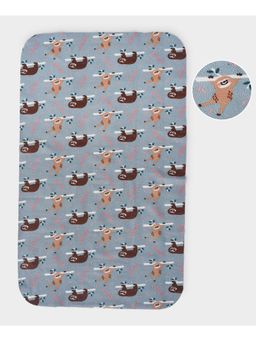 Mi Arcus - Printed Water-Resistant Mattress Protector with TPU Lamination, 0-24 M, Blue