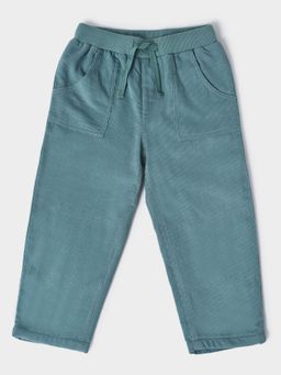 Mi Arcus - Kids Relaxed Mid Rise Plain Cotton Trouser