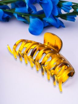OOMPH - Brown Large Big Acrylic Hair Claw Hair Clip