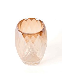 ICHKAN - Crystal Diamond Cut Tumbler Toothbrush Holder