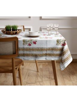 India Circus by Krsnaa Mehta - Floral Finesse 60" x 90" Table Cover