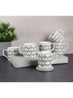 India Circus by Krsnaa Mehta - Blooming Dahlia Mug Pack of 6