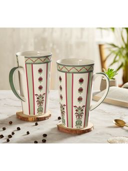 India Circus by Krsnaa Mehta - Sage Luxe Conical Mug Set of 2