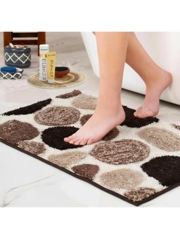 ELANZA - STONIS Non Slip Bath Mat, Coffee (40 x 60 cm)
