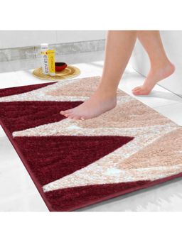 ELANZA - VENICE Non Slip Bath Mat, Pink (40 x 60 cm)