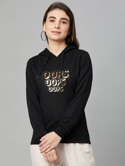 Club York - Women Black Sweatshirt