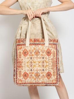 ART AVENUE - Multi-Colour Adria Cotton Printed Women Handbag