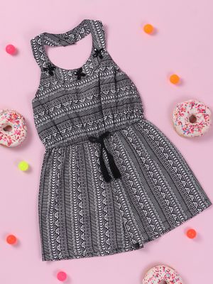 Nautinati Girls' Printed Jumpsuit