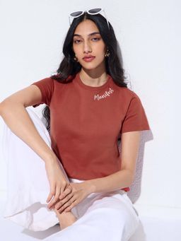 The Souled Store - Casual Classics Manifest Women T-Shirt