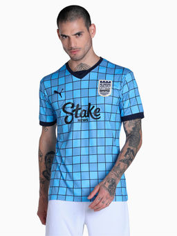 Puma - MUMCFC Home Jersey Replica Mens Blue T-Shirt