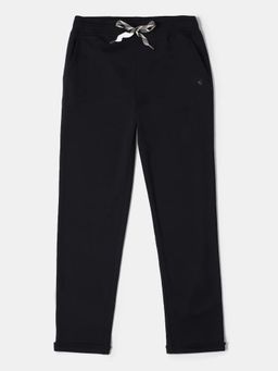 Jockey - AG85 Girls Girls Super Combed Cotton Straight Fit Trackpants - Black