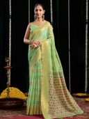 Green color option, Sold out, Currently selected