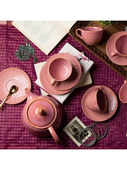 Amalfiee Ceramics - Handmade Miami Exclusive Cup And Saucer Set Of 2