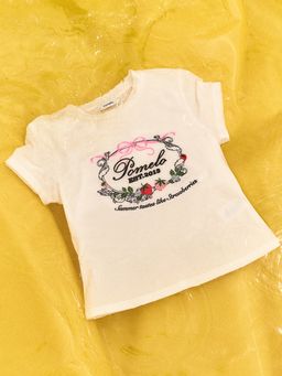 Pomelo - Graphic Tee - White