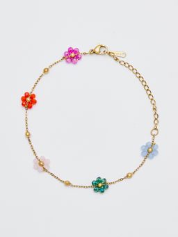 Pomelo - Floral Charm Bracelet - Multi color