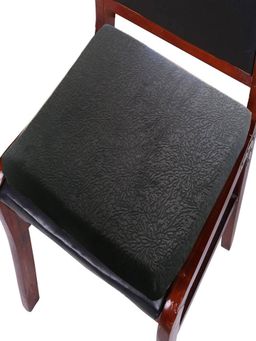 The White Willow - Indoor Seat Cushion-Black (Pack of 2)