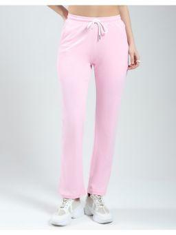 Rock.it - Women Solid Regular Fit Pant-Pink