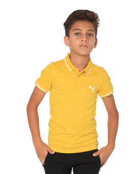 Puma - Yellow VK AOP Polo B Sulphur