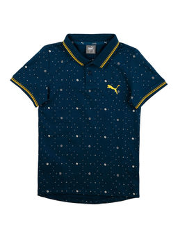 Puma - Blue VK AOP Polo B Gibraltar Sea