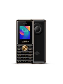 Saregama - Carvaan Mobile Keypad Phone Malayalam M11 with 1500 pre-Loaded Songs (Classic Black)