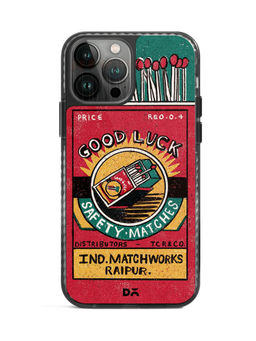 DailyObjects - Good Luck Matchbox Stride 2.0 Case Cover For iPhone 13 Pro-6.1-inch