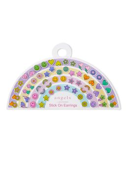 Accessorize London - Girls Rainbow Stick On Earrings