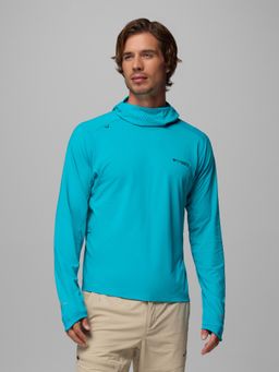 Columbia - Shadowcaster Zero Blue Full Sleeves Active T-Shirt