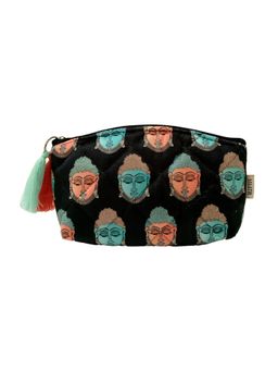 Maatir - Velvet Sunglasses Pouch Pop Colours Buddha Design Travel Pouch