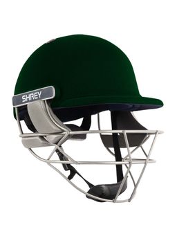 Shrey - Pro Guard Air Stainless Steel-Green Cricket Helmet