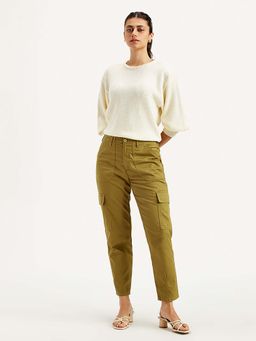 Levi's - Olive Solid Cargo Pant
