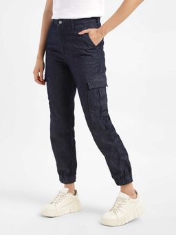 Levi's - Blue Solid Joggers