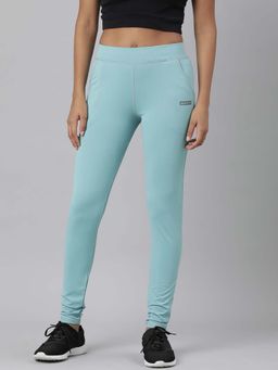 SHOWOFF - Turquoise Solid Leggings
