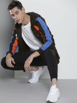 The Indian Garage Co - Men Regular Fit Colorblock Hoodies