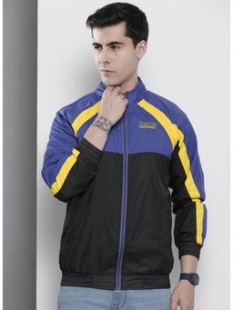 The Indian Garage Co - Men Regular Fit Printed High Neck Full Sleeves Windcheater