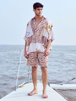 Nirmooha - Taffino Sunset Printed Shorts