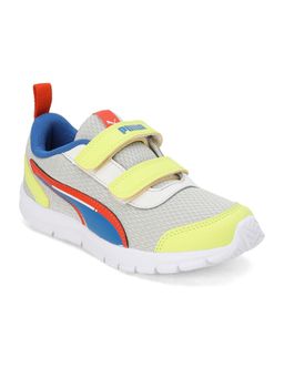 Puma - Racer Ps V1 Kids Gray Casual Shoes