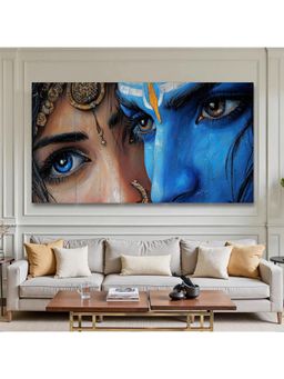 Artsense - Radha Krishna Close-Up Wall Art (Pack of 5)