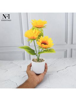 NFI Essentials - Artificial Sunflower Plant With Pot