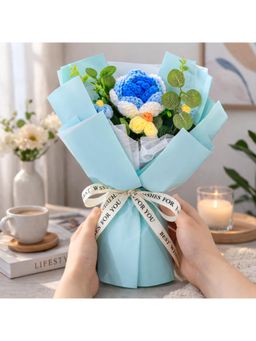 NFI Essentials - Crochet Flower Bouquet, Handmade Crochet