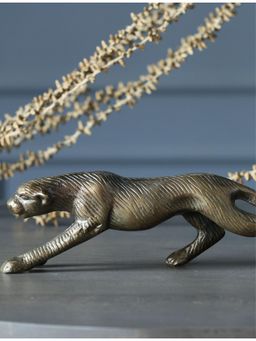 Revive Home - Rustic Finish Puma Statue
