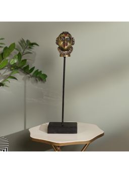 Revive Home - Brass Amba With Wooden Stand
