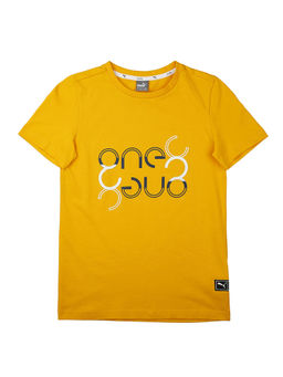 Puma - Mustard VK Graphic Tee b