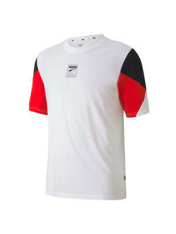 Puma - Rebel Advanced White Mens Casual T-Shirt
