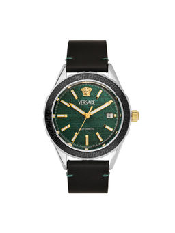 VERSACE - Special Edition 42 mm Green Men Analog Watch (VEQCA0124) (M)
