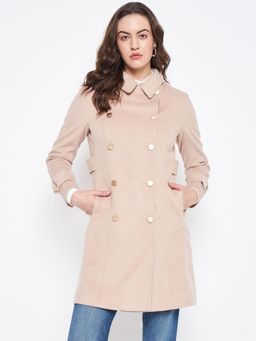 CAMLA - Barcelona Women Double Breasted Beige Long Coat