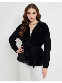 Madame - Velvet Black Shrug (Set of 2)