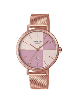 Casio - SH254 Sheen ( SHE-4547PGM-4AUDF ) Analog Watch - For Women