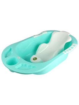R for Rabbit - Green Kiddie Kingdom Sling Splash Bath Tub