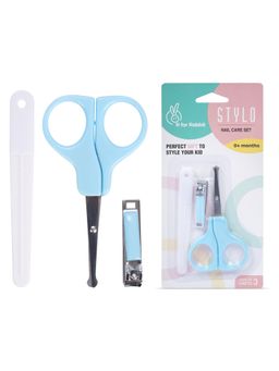 R for Rabbit - Blue Stylo Nail Care Set